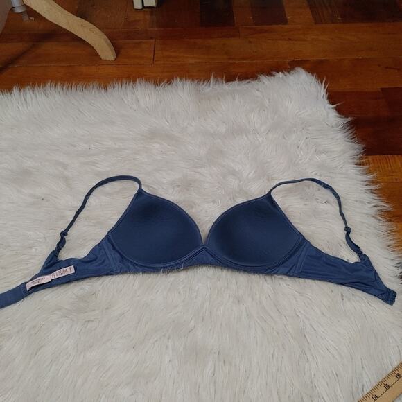 Victorias Secret VS Blue Size 34C No Wire Soft Comfortable Bra - Picture 4 of 7